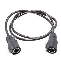 Amphenol Commercial Products MRDBM07CBPA00 ສາຍສະເພາະ MRD B Cable Assembly, ກະແຈ, ປລັກເຖິງປລັກ, ກົມພິນ, 7 ຕຳແໜ່ງ, 1 ແມັດ