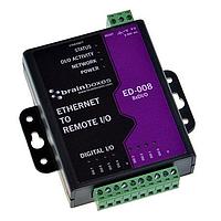 Brainboxes ED-008 Ethernet ເປັນ Digital I/Os Ethernet ເປັນ 8 Digital IO Ports