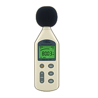 SMARTSENSOR AR824 ເຄື່ອງວັດແທກລະດັບສຽງ (30-130dBA; 35-130dBC; ±1.5dB)