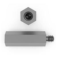RAF Electronic Hardware 4006T-440-AL ຮອງດ໌ 3/16 RD X 19/32 ຄວາມຍາວ ຮອງດ໌ ຊາຍ-ຜູ້ຍິງ Standoff