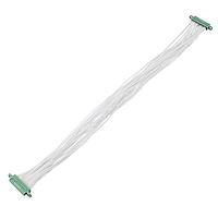 Harwin G125-FC13405F0-0300F0 ສອງທ້າຍ 1.25MM F/F CA 2X17 300MM 26AWG