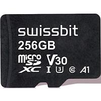 Swissbit SFSD128GN1AL1TO-E-7G-2B1-STD ບັດ MicroSD ອຸດສາຫະກຳ microSD Card, S-30u, 128 GB, 3D TLC Flash, -25 C ຫາ +85 C