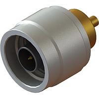 Amphenol SV Microwave 5011-00035 ຕູ້ຕໍ່ສາຍປະເພດ N ຜູ້ຊາຍ ເຊື່ອມຕໍ່ສາຍ .141