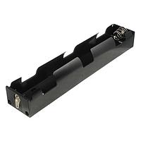 Eagle Plastic Devices 12BH231D-GR ຖານຖືຖີ່ມແບດເຕີຣີ 3 C ມີແຖບບອນເດີ