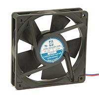 Orion Fans OD1225PT-12LB ພັງລົມ DC Axial, 120x120x25mm, 12VDC, 72CFM, ລົດລົງລົດ, ສາຍນໍາສະເຫຼີມ