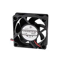 Same Sky (formerly CUI Devices) CFM-6020B-250-368-20 ພັງລົມ DC Axial Fan dc axial fan, 60 mm square, 20 mm, 24 Vdc, ball, 5000 RPM, 19.05 CFM, TS