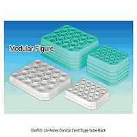 Biofil J1.CFR003.050 ແຣັກ, PP, 50㎖, 25-ຮອວ, 233×191×h32 ມມ, ສີຂາວ