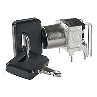 NKK Switches SK22AG30 ສະຫນັບສະຫນູນ Keylock DPDT ON-NONE-ON