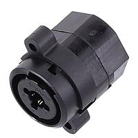 Amphenol Audio ACJC6HL BULK ປະຕູຮັບ 1/4" XLR ຕູ້ຄອບຄົວຄູ່ ຕິດຕັ້ງຢູ່ພາຍໃນຮູບແບບ CType ເສັ້ນສຽງສະເຕຣີໂຮຣຊິດອິກຊັນ PCB ບໍ່ມີລັອກ ບໍ່ມີສະວິດ XLR