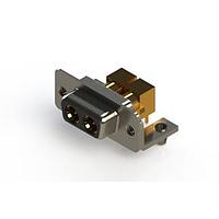 EDAC 630-2W2-640-5T3 ຕູ້ຕິດຕໍ່ D-Sub ປະສົມມຸມຂວາ ຕູ້ຕິດຕໍ່ພະລັງງານ Combo D-Sub