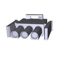 AMP Connectors - TE Connectivity 1-350766-5 ຕົວເຊື່ອມຕໍ່ Pin & Socket 03P UMNL V0 PLUG HSG ສີຂຽວ