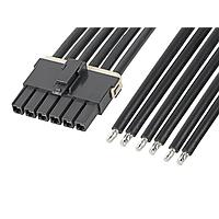 Molex 216401-1061 ສາຍສົດ Single Ended Mega-Fit SR R-S 6Ckt 150mm