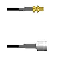 Amphenol Custom Cable Q-2W0520003024i ສາຍສະບັບ RF SMA-SJB/TNC-SP G174 24I