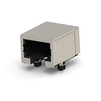 AMP Connectors - TE Connectivity 1-1775365-4 ມອດູ່ລ MOD JACK, RJ45, SHIELD,50u Au, L=2.05mm