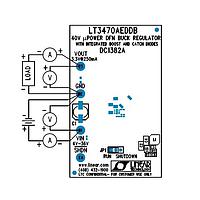 Analog Devices DC1382A ບົດທົດສອບຕົວຄວບຄຸມແຮງດັນໄຟຟ້າ - ຕົວຄວບຄຸມແຮງດັນໄຟຟ້າປ່ຽນແປງ LT3470AEDDB - 4Vin Start-up