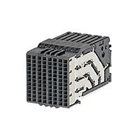 Molex 172700-1038 ຕິດຕໍ່ຄວາມໄວສູງ / ຕິດຕໍ່ແບບໂມດູນ Impact zX2 4Pair RA OrthoDCrdUnguid 8Col