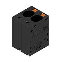 Weidmuller 2492110000 ບລັອກຂໍ້ຕໍ່ຄົງທີ່ LUFS 10.00/02/180V 5.0SN BK BX