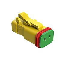 Amphenol SINE Systems AT06-2S-R120YEL ປລັກ 2 ທາງ 2 ຂາຍ