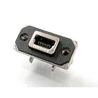 Amphenol Commercial Products MUSB-B551-041 ຕົວເຊື່ອມ Mini USB Type B MINI-B VERT PCB RECP