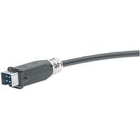 HARTING 33541110050001 ການປະກອບສາຍເສັ້ນແອບຕິກ Fiber Optic Cable Assemblies Han 3A metal Cable Assembly, single ended with2xLC Duplex Single Mode, 5m