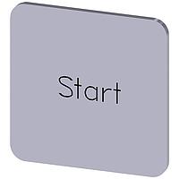 SIEMENS 3SU19000AF810DT0 ປ້າຍປະກັບ, ເລີ່ມ INSCR. LABEL, ເງິນ 22 X 22MM, ເລີ່ມ