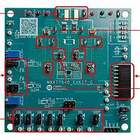 Analog Devices MAX77540EVKIT# ອຸປະກອນຄວບຄຸມແຮງໂຮງແຮງດົນ - ອຸປະກອນຄວບຄຸມແຮງໂຮງແຮງດົນປ່ຽນແປງ MAX77540 ຊຸດປະເມີນຄ່າສໍາລັບຊຸດ WLP