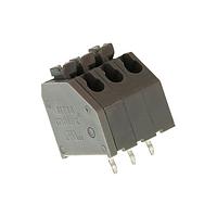 Molex 39700-0703 ບລັອກຂໍ້ຕໍ່ຖືກຕັ້ງຄ່າ SPRG TERM BLK 45D 3.5MM 3P LT GRY