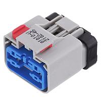 Aptiv 13641403 ກ່ອງເຊື່ອມຕໍ່ລົດ 10 ທາງ ຜູ້ຍິງ APEX 2.8 ປິດກັນນ້ຳ ສີເຫຼືອງແຈ້ງ CONN