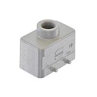 HARTING 19300101420 ຮູດ METAL HOOD HAN 10B 2 LVR LCKING