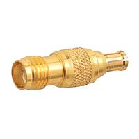 Midwest Microwave / Cinch Connectivity Solutions CGM-1060-SF-MCM-09 ຕົວແປ RF - ລະຫວ່າງຊຸດ MCX ຜູ້ຊາຍ ເຖິງ SMA ຜູ້ຍິງ