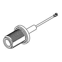 Molex 73419-4400 ການປະກອບສາຍ RF CABLE ASSY N JACK IP68 UFL RG178