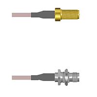 Amphenol Custom Cable Q-7104F0005018i ສາຍສະບັບ RF SMA-SJ/TNC-SJB G316 18I