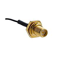 Amphenol LTW RF5C-53A1030-MHF801 ການປະກອບສາຍ RF, ປະເພດ SMA, ທອງເຫຼັກ, ຕູ້ຜູ້ຍິງ, ຕິດຕໍ່ຜູ້ຊາຍ, ຮູບວົງມົນ, ການກວດສອບດ້ວຍການສະກັດ, ການປະກອບກັບສາຍ/ສາຍໄຟ, ຄວາມຍາວ 100mm, ການຢືນຢັນດ້ານໜ້າ, IP68