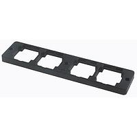 Yamaichi Electronics Y-ConIP20HFR-40 ກະແຈກຕິດຕັ້ງ IP20 HOLDING FRAMES 4 SLOT