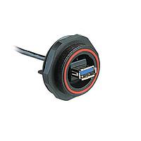 Bulgin PX0849/A3 USB 3.0 As PX0843/A ມີສາຍຖືກເຜີຍອອກເພື່ອໃຊ້ກັບກະປ້ອງກັບກັນ PX0465