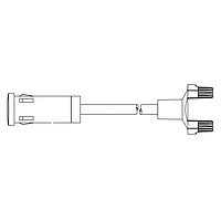 BIVAR SMFLP5-39.0 ທ່ອສວ່ນແສງຍືນຍາວ Flexible Light Pipe Assembly, ຕົວແປງ SMD ແບບຕັ້ງຕົວ, 1mm. Fiber Optic Core, 7mm. Dia. ເລນສ່ວນຕ່ຳ Low Profile Lens, 39.0in. Length