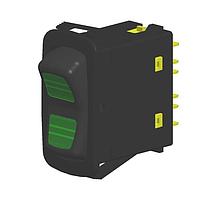 Carling Technologies L51D1C661-AHH00-000 ສະຫນັບສະຫນູນ Rocker L51D1C661-AHH00-000
