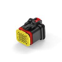 DEUTSCH - TE Connectivity 2350890-1 ຕູ້ຕໍ່ສອງປະເພດ 20POS,HYBRID,SOC HSG ASSY,SLD,COD A