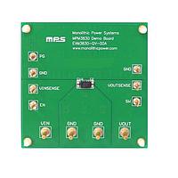 Monolithic Power Systems (MPS) EVM3830-QV-00A ຕົວຄວບຄຸມແຮງໂຕລະຟັດ - ຕົວຄວບຄຸມສະຫວັດດີງ 6V ຂາວເຂົ້າ, 1.2 MHz, 3A ໂມດູນ, ຕົວແປງລະດັບລົດລົງຊັ້ນດ້ວຍອິນດັກເຕີລລະບົບ, ບອດປະເມີນ MPM3830