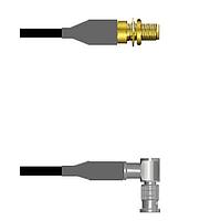 Amphenol Custom Cable Q-3000U000D009i ການປະກອບສາຍ RF SMA-SJB/HDBNC-RP LMR19 9I