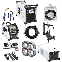 GYS PACK NEOPULSE 400 G W3 ຊຸດເຄື່ອງເຊື່ອມ MMA, TIG, MIG/MAG (3ph; 400V; 10-400A; 2xWire Feeder)