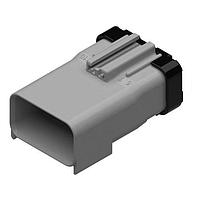 Aptiv 33511344 ການເຊື່ອມຕໍ່ລົດຍນຕະຫລາດ 10 ທາງ ຜູ້ຊາຍ APEX 2.8 ປິດສີເທົາ CONN