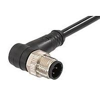Molex 1200652283 ເສັ້ນສາຍອ່ານຄ່າ / ເສັ້ນສາຍກະທົບ CSE M12 3P AC MA RA WSOR 1M SE UNSH BK