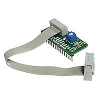 Mikroe MIKROE-131 ບອດຕໍ່ຂໍ້ມູນ LCD 2x16-4x20 PAR ADAPTER BOARD
