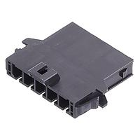 Molex 213814-1105 ກອງປະກອບປລັກ MEGA-FIT SR PANEL MNT PLUG HSG 1X5CKT