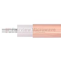 Fairview FM-SR141CU-COIL RG402 Type .141 Semi-Rigid Coax Cable with a Bare Copper Outer Conductor in Coiled Sections