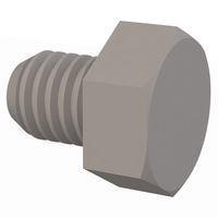 Essentra Components 50M050080J006 ສະກຣູເຄື່ອງຈັກ ແຮັກຊອດບໍ່ມີລາຍ, M5 X .8 ການດັບກະທົບ, 6mm ຍາວ