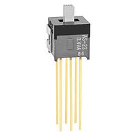 NKK Switches AS23CH ສະລາຍສະໄລດ Subminiature DPDT ON-OFF-ON .150" RA ມີຂາຍ