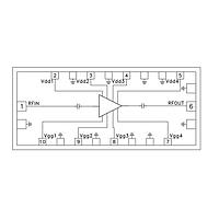 Analog Devices HMC-AUH256-SX ເຄື່ອງເພີ່ມສະຫຼຸບສຳລັບ GaAs HEMT WBand pow amp, 17.5 - 41 GHz