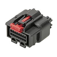 Molex 34894-8001 Mini50 ການປະກອບຮັບ Mini50 Sld Rcpt Hsg DR ກັບ CPA 16Ckt OpA